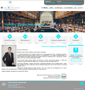 strona internetowa adwokata