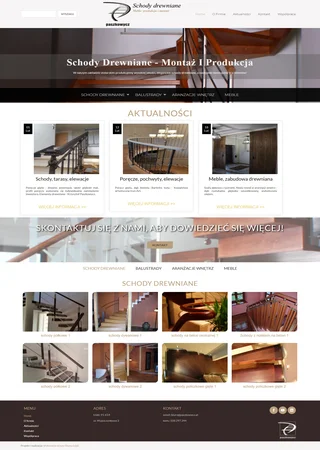 Strona producenta schodów