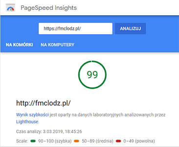 Test Google Page Speed
